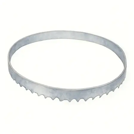 Water color illustrative image of a generic 64-1/2 in. x 1/2 in. 24 TPI Metal Cutting Band Saw Blade