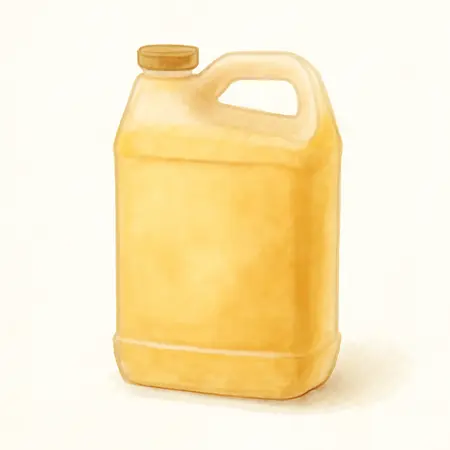 Water color illustrative image of a generic 64 oz. Gold Class Car Wash Shampoo & Conditioner