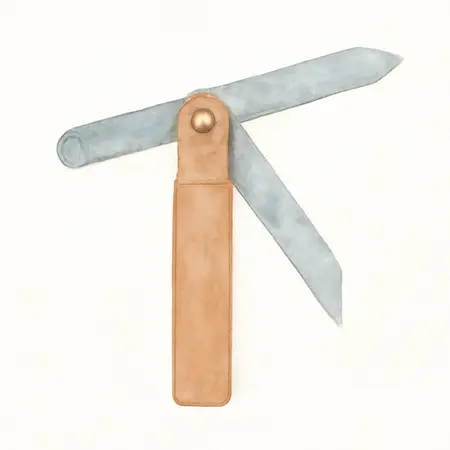 Water color illustrative image of a generic 6 In. T-Bevel