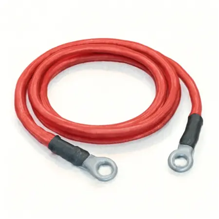 Water color illustrative image of a generic 6 ft., #2 AWG Inverter Cable Set