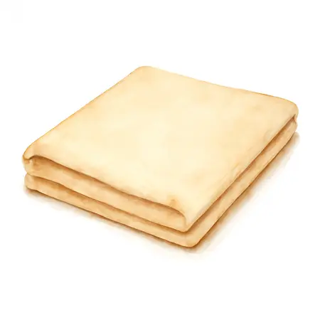 Water color illustrative image of a generic 6 ft. x 8 ft. Heavy Duty Fiberglass Welding Blanket