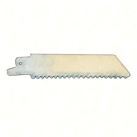 Water color illustrative image of a generic 6 in. 18 TPI Metal Cutting Bi-metal Reciprocating Saw Blades, 5 Pk.