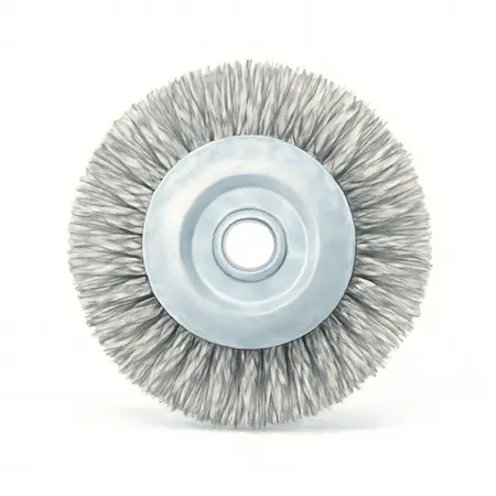 Water color illustrative image of a generic 6 in. Crimped Wire Wheel