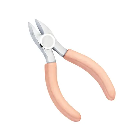 Water color illustrative image of a generic 6 in. Flush Cut Pliers