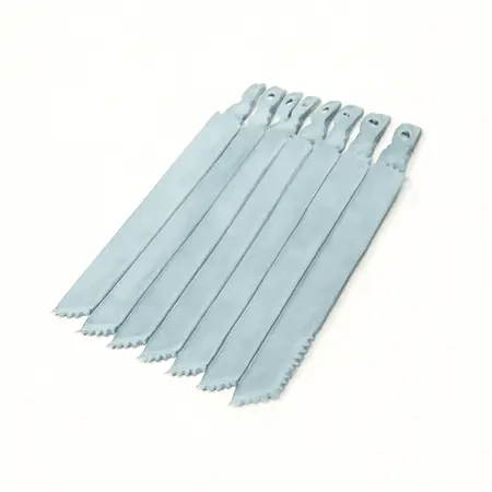 Water color illustrative image of a generic 6 in. General Purpose Bi-Metal Reciprocating Saw Blade Set, 12 Pack