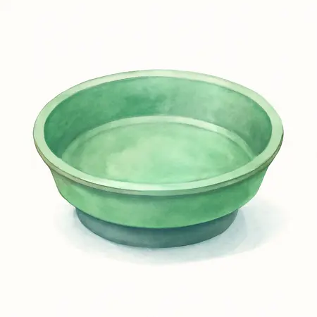 Water color illustrative image of a generic U.S. GENERAL 6 in. Magnetic Parts Holder, Green