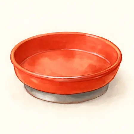 Water color illustrative image of a generic U.S. GENERAL 6 in. Magnetic Parts Holder, Red