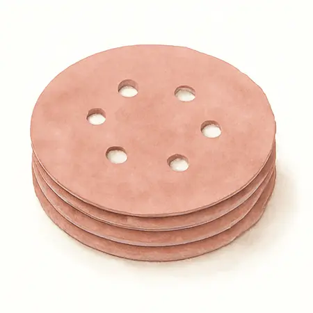 Water color illustrative image of a generic 6 in., 320 Grit PSA Sanding Discs with Zirconia Alumina Grain, 5-Pack