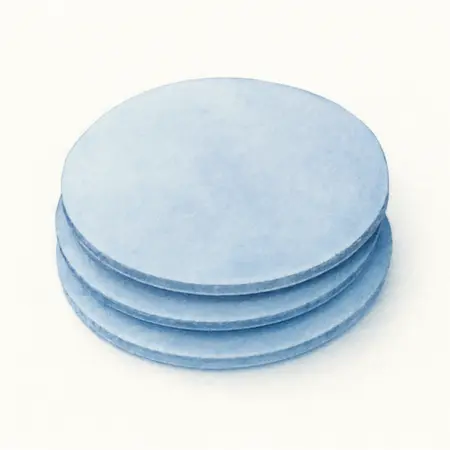 Water color illustrative image of a generic 6 in.  4000 Grit Hook and Loop Foam Sanding Discs, 3 Pack