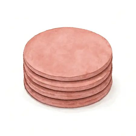 Water color illustrative image of a generic 6 in., 600 Grit PSA Sanding Discs with Aluminum Oxide Grain, 5 Pack