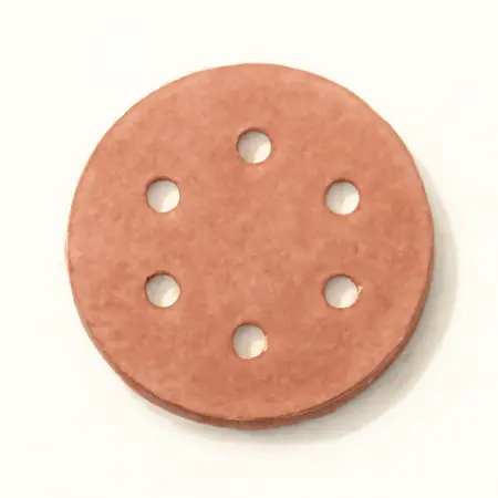 Water color illustrative image of a generic 6 in., 80 Grit PSA Sanding Discs with Zirconia Alumina Grain, 50 Pack