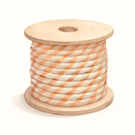 Water color illustrative image of a generic 500 ft. Pulling Line