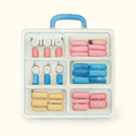 Water color illustrative image of a generic Heat-Shrink Terminal Kit, 150-Piece