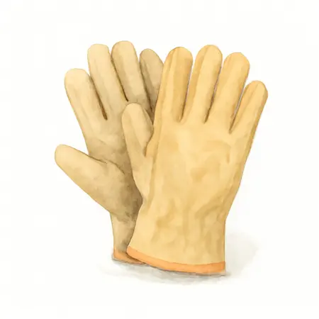 Water color illustrative image of a generic Winching Gloves, X-Large