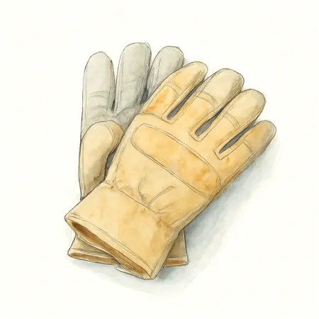 Water color illustrative image of a generic Master Technician Premium Gloves, Large