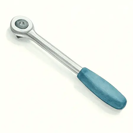 Water color illustrative image of a generic G2 1/4 in. Drive, 12-1/2 in. Extra-Long Ratchet with Comfort Grip