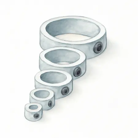 Water color illustrative image of a generic Drill Stop Set, 7 -Piece