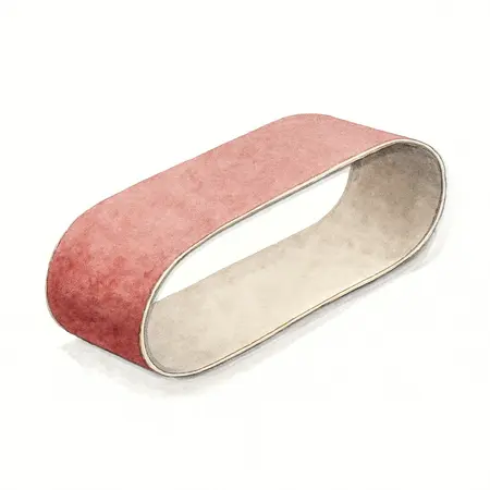 Water color illustrative image of a generic 2 in. x 48 in., 80-Grit Sanding Belts with Ceramic Alumina Grain, 2-Pack