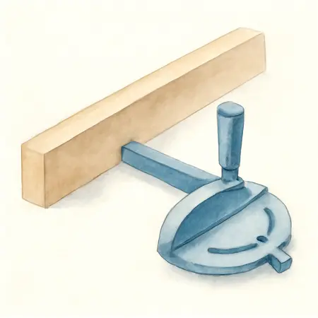 Water color illustrative image of a generic 24 in. Fence and Miter Gauge