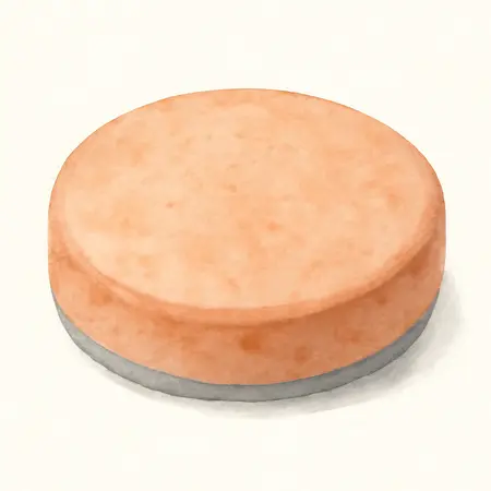 Water color illustrative image of a generic 6 in. Universal Compounding Foam Pad, 1-Pack