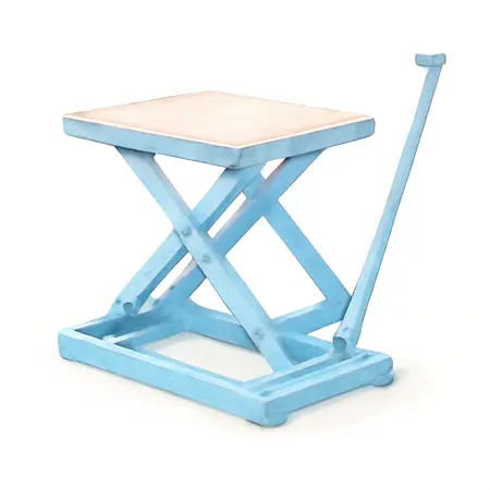 Water color illustrative image of a generic 1500 lb. Aluminum ATV / Motorcycle Lift