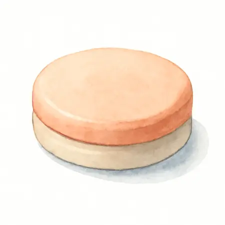 Water color illustrative image of a generic 3 in. Universal Polishing Foam Pad, 2-Pack