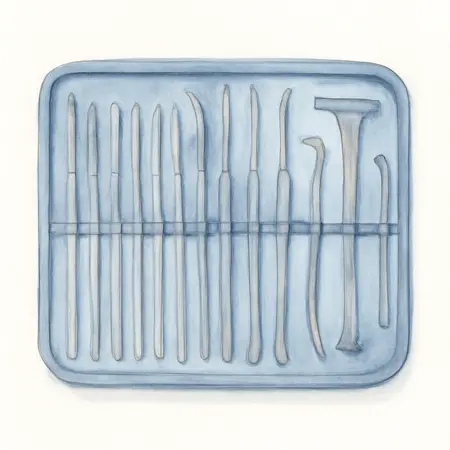 Water color illustrative image of a generic Side Panel Dent Repair Kit, 33-Piece