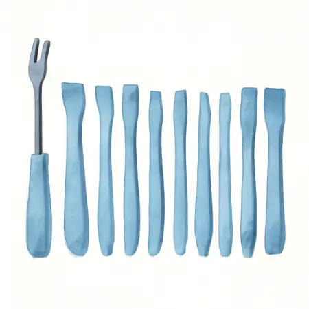 Water color illustrative image of a generic Trim Panel Scraper Set, 12-Piece