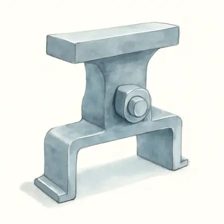 Water color illustrative image of a generic 12 in. Shop Press Brake Attachment