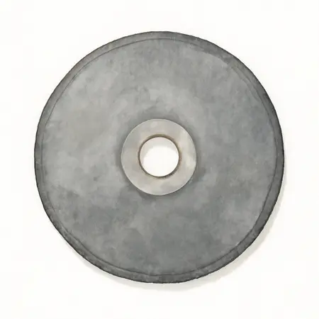 Water color illustrative image of a generic 4-1/2 in. x 1/16 in. x 7/8 in. Type 27/42 Metal Cut-Off Wheel, 10-Pack