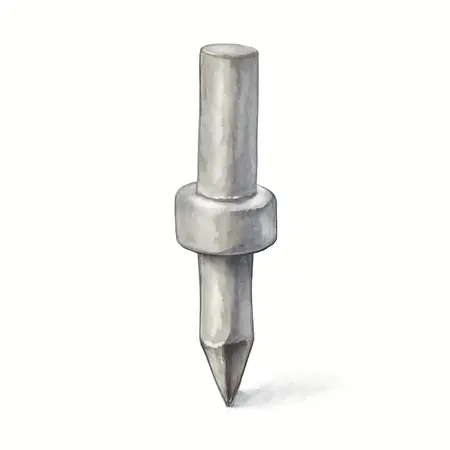 Water color illustrative image of a generic 3/8 in. Double-Sided Rotary Spot-Weld Cutter Drill Bit