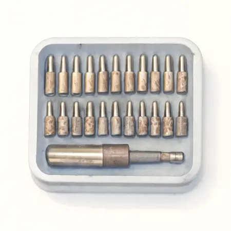 Water color illustrative image of a generic Screwdriver Bit Set, 31-Piece