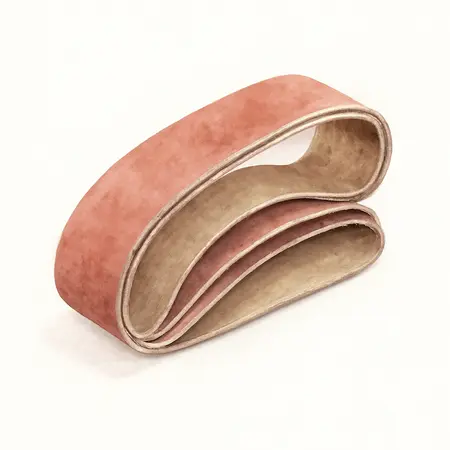 Water color illustrative image of a generic 1/2 in. x 18 in., 120-Grit Sanding Belts with Aluminum Oxide Grain, 3-Pack