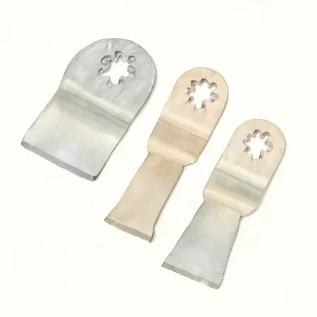Water color illustrative image of a generic Oscillating Multi-Tool Blade Set, 3-Piece