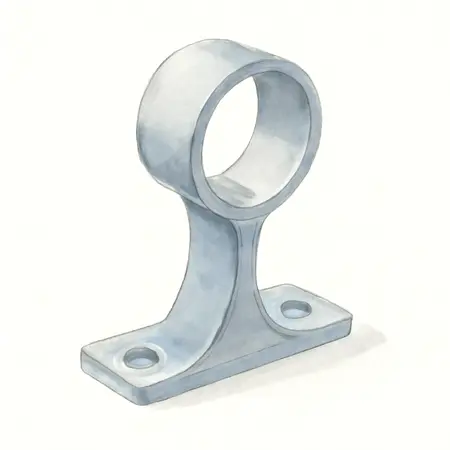 Water color illustrative image of a generic Off-Road Light Mount