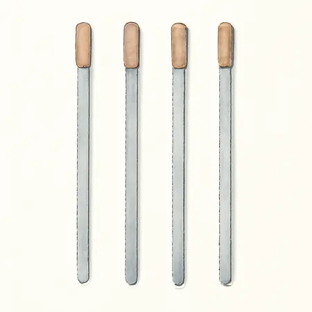 Water color illustrative image of a generic 6-1/2 in. Coping Saw Blades, 4-Piece