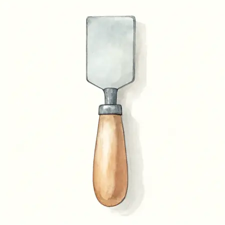 Water color illustrative image of a generic 6 in. Grinding Wheel Dresser