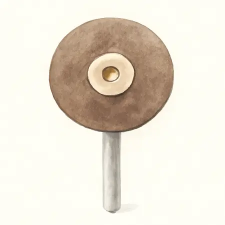 Water color illustrative image of a generic 3 in. x 1/32 in. x 3/8 in. Type 01/41 Cut-Off Wheels, 5-Pack