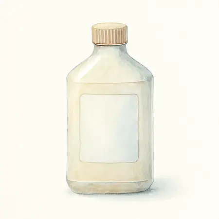 Water color illustrative image of a generic 16 oz. Air Tool Oil