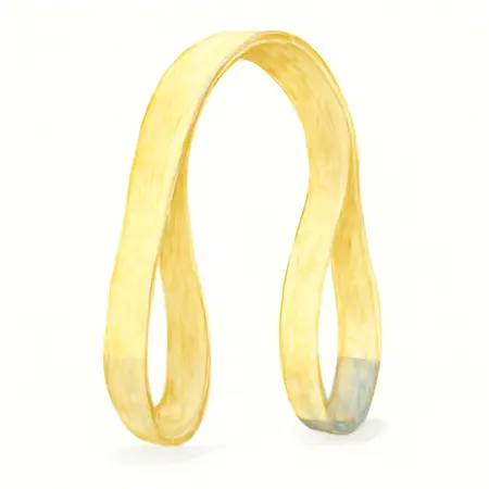 Water color illustrative image of a generic 2 in. x 20 ft., 4000 lb. Capacity Web Lifting Sling