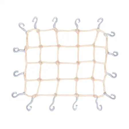 Water color illustrative image of a generic 72 in. x 96 in. Full Size Pickup Cargo Net