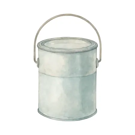 Water color illustrative image of a generic 12 oz. Roll Bar and Chassis Paint