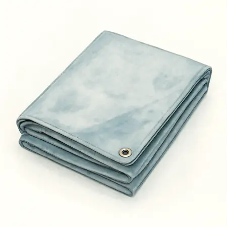 Water color illustrative image of a generic 7 ft. 4 in. x 9 ft. 6 in. Silver/Heavy Duty Reflective All Purpose/Weather Resistant Tarp