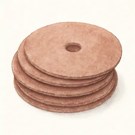 Water color illustrative image of a generic 7 in. Ceramic Fiber Discs, 60 Grit, 5-Pack