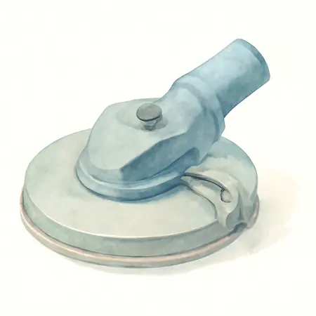 Water color illustrative image of a generic 7 in. Surface Grinding Dust Shroud