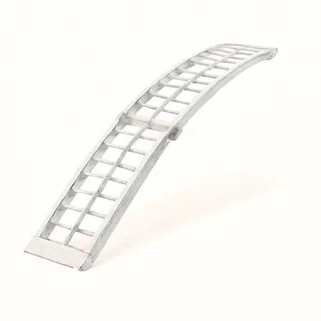 Water color illustrative image of a generic 800 lb.  Capacity 11 in.  x 80-1/4 in.  Center-Fold Steel Single Ramp