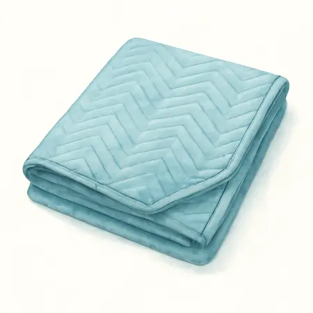 Water color illustrative image of a generic 80 in. x 144 in. Extra Large Double-Sided Moving Blanket