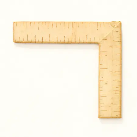 Water color illustrative image of a generic 8 In. x 12 In. Carpenter's Square