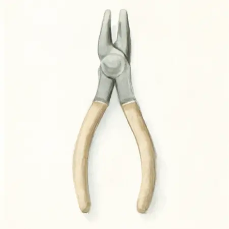 Water color illustrative image of a generic 8 in. MIG Welding Pliers