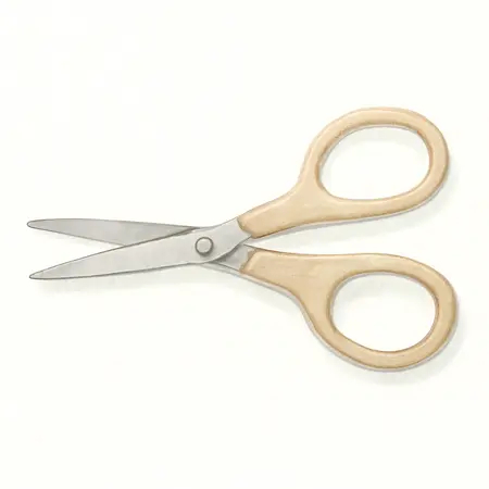Water color illustrative image of a generic 8 in. Multi-Purpose Stainless Steel Scissors